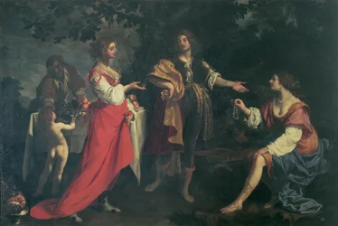 Angelica und der Mohr, Medoro, 1634
